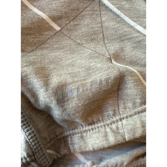 Nike Womens Tank Top Dri Fit Gray Abstract Zipper Back Pocket Size Small - Picture 8 of 9